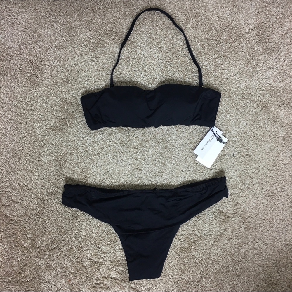 BCBGeneration Black Bandeau Bikini